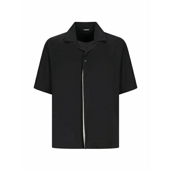 ジャクエムス メンズ ティーシャツ トップス Raglan-sleeve shirt Black