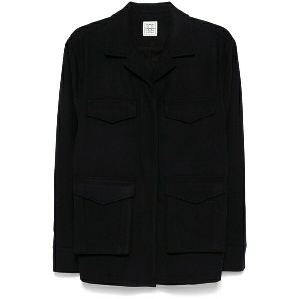 トーテム レディース 上衣＆上衣 アウター Felted shirt jacket  Blue