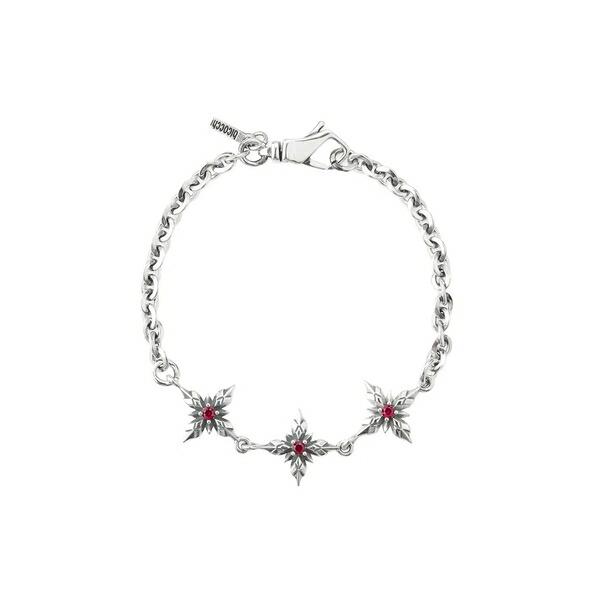 エマニュエレ ビコッキ メンズ ブレスレット・バングル・アンクレット 付属物 Stella ventis chain bracelet Silver