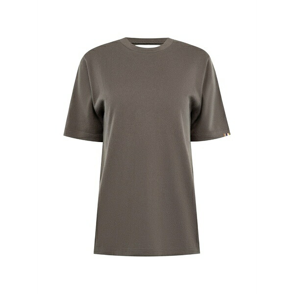 エクストリームカシミア レディース ティーシャツ トップス James cut-out t-shirt Brown