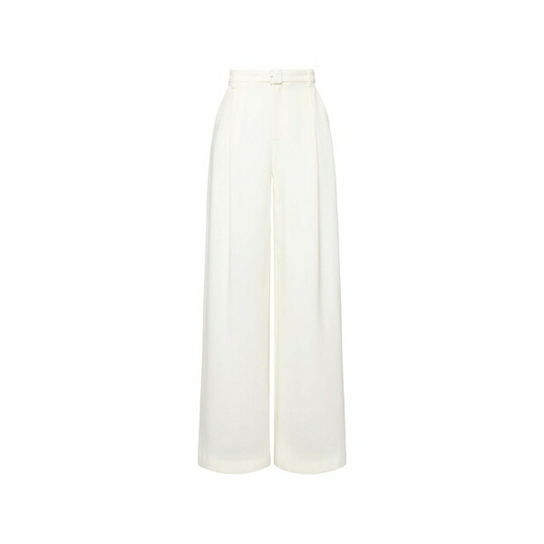 サンクアセプト レディース 心地よいズボン下 ボトムス Eliah trousers White
