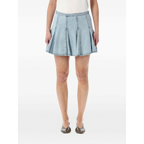 リーヴァイズジーンズ レディース ジーンズズボン下 ボトムス Godet mini skirt Blue
