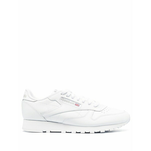 リーボック メンズ スニーカー シューズ Logo-tag low-top sneakers  White