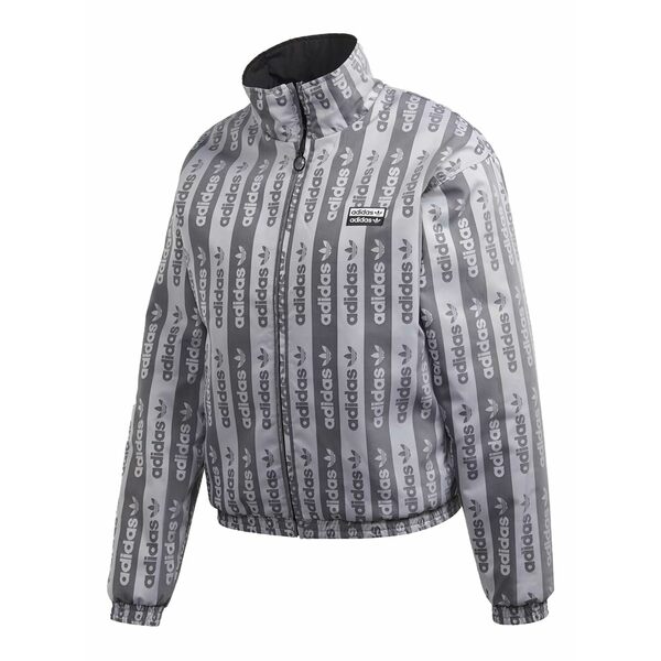 アディダス レディース 上衣＆上衣 アウター Reversible jacket Black