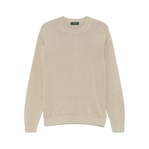 ザノーネ メンズ 編み物\u0026スウェーター アウター Crew-neck sweater Neutrals