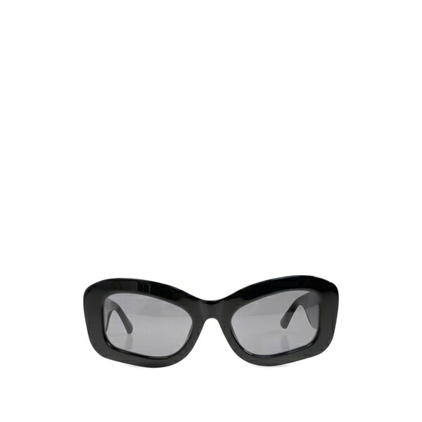 ジ アティコ メンズ サングラス・アイウェア 添え物 X linda farrow harry cat-eye sunglasses Black