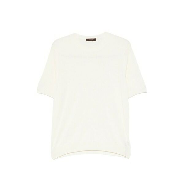 ザノーネ メンズ ティーシャツ トップス Crew-neck t-shirt White