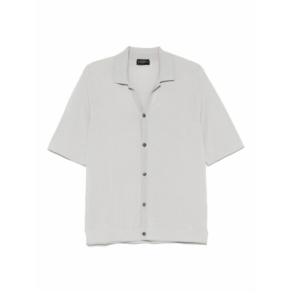 バランタイン メンズ プルオーバー トップス Cotton shirt Grey