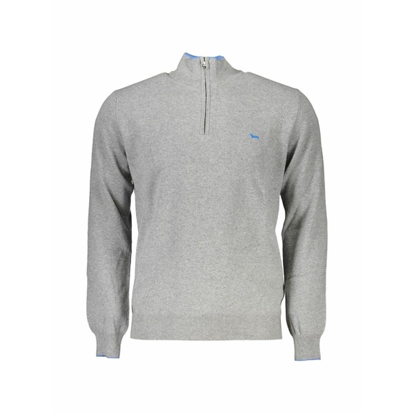 ハーモント \u0026 知恵袋 メンズ 編み物\u0026スウェーター アウター Logo-detail pullover Grey
