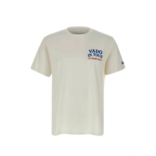 エムシーツーセイントバース メンズ ティーシャツ トップス Vado インチ tour graphic-print t-shirt White