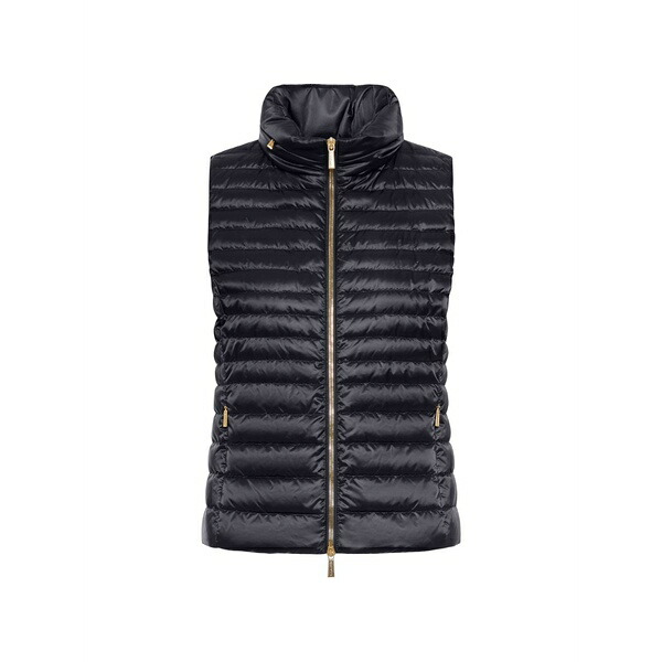 ムーレー レディース 上衣＆上衣 アウター Zip-up gilet Black