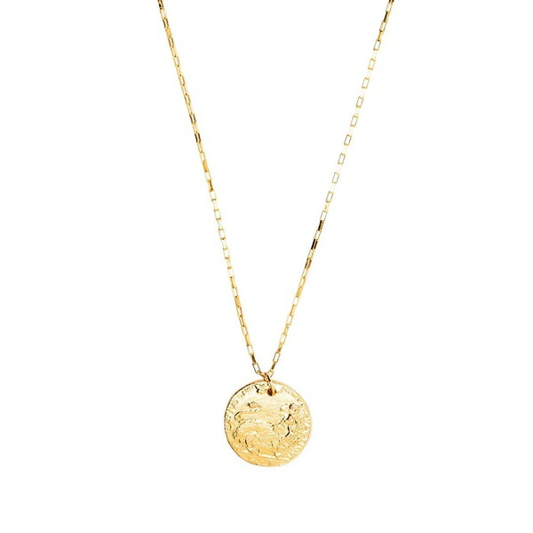 アリギエーリ メンズ 頸飾り・チョー鉄道車両 添え物 Medium leone pendant necklace  Gold