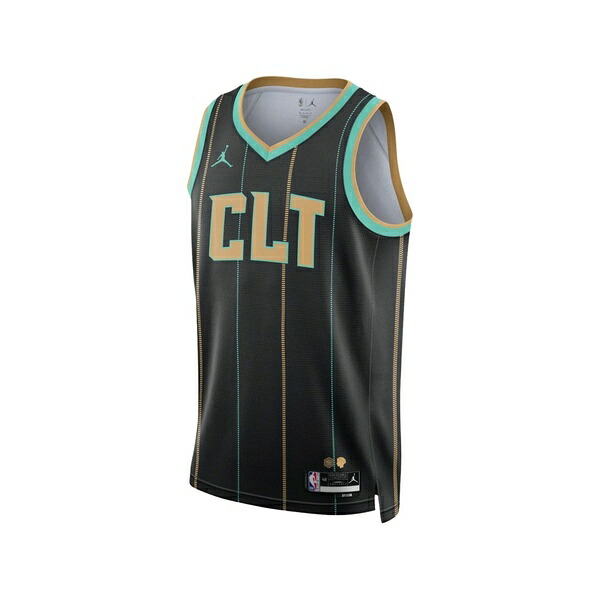 ナイキ メンズ カットソー トップス Pinstriped swingman jersey Black