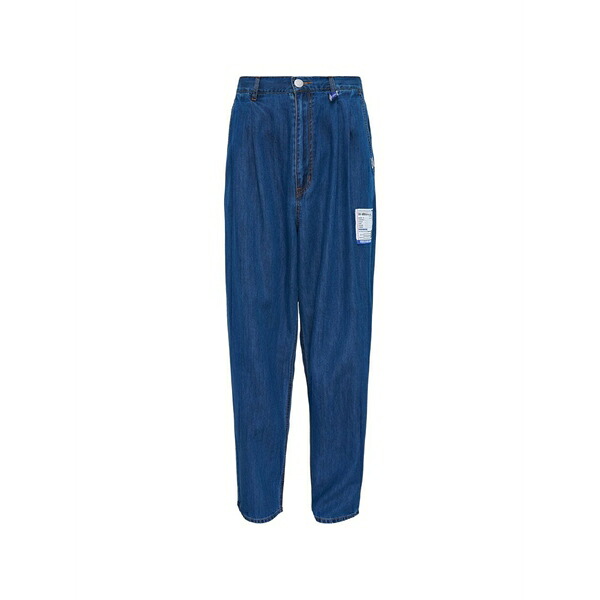 ミハラヤスヒロ メンズ ジーンズズボン下 ボトムス Wide tapered trousers Blue