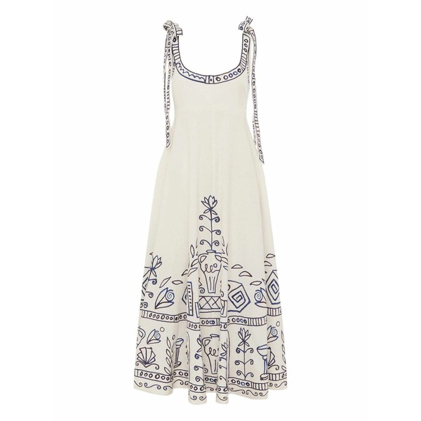アレメ レディース 衣裳 トップス X lrnce leela MIDI dress Neutrals