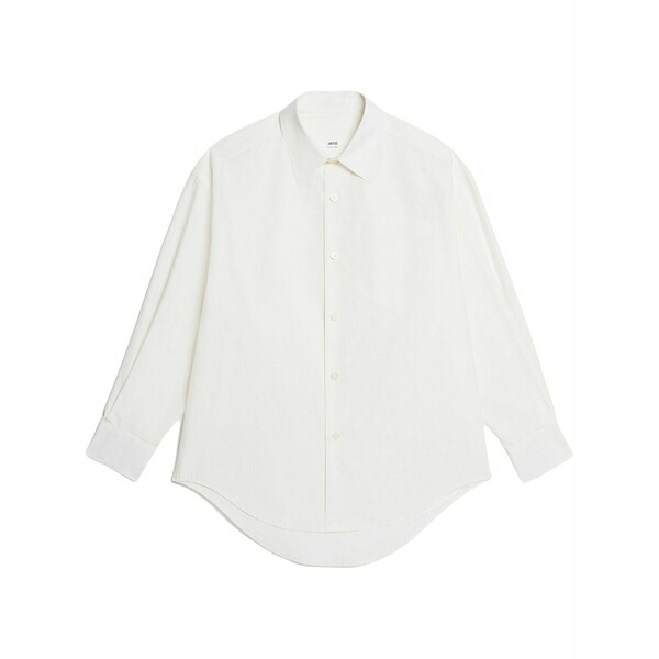 意中の女 メンズ プルオーバー トップス Classic button-up shirt White