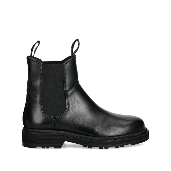 ガント レディース ブーツ シューズ Pull-on lug-sole boots Black