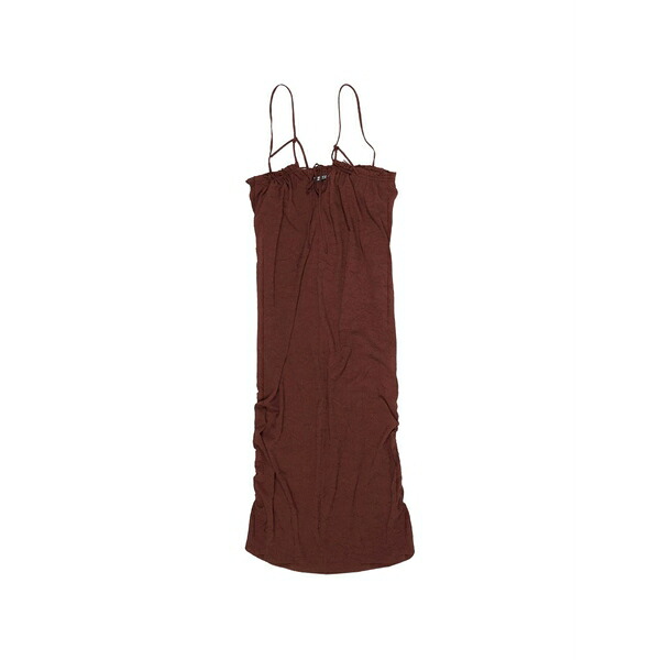 ビンバ イ ローラ レディース 衣装 トップス Crinkled-effect ruched dress Brown