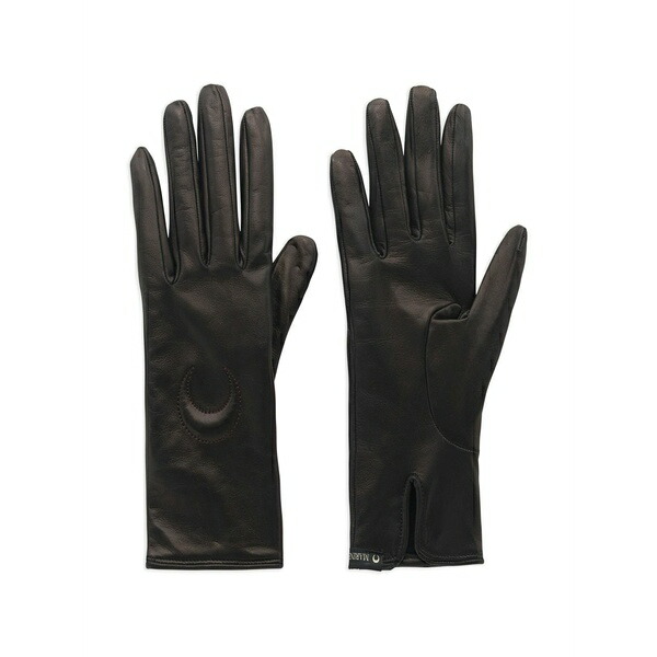 米国海兵隊員 独居室 メンズ グローブ 付属物 Moon leather gloves Black