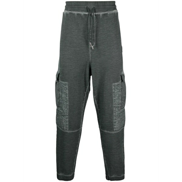 アコールドウォール メンズ 心地よいズボン下 ボトムス Cotton cargo track pants Grey