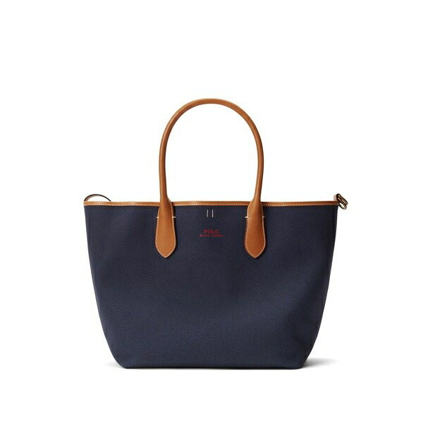 ラルフローレン レディース トートバッグ バッグ Bellport tote bag Blue｜asty