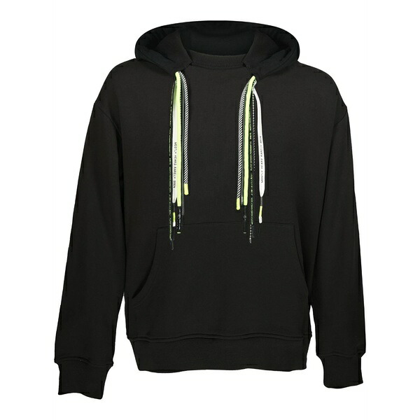 ミストリーハードレアリシーン メンズ パーカー・スウェットシャツ アウター Panelled cotton hoodie Green