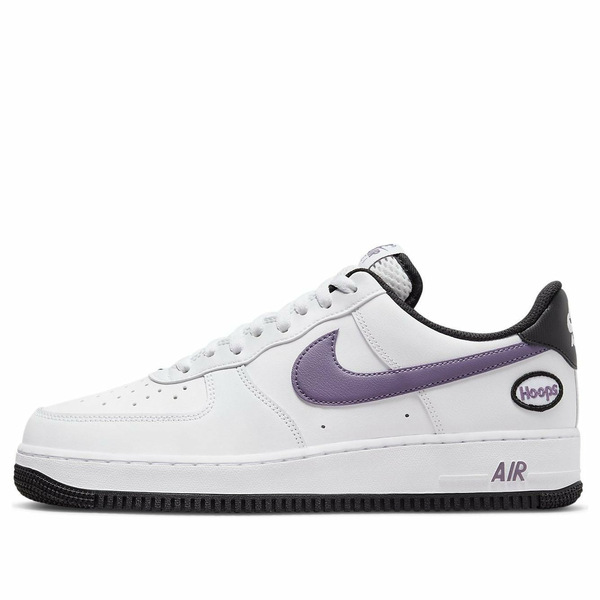 Nike ナイキ メンズ スニーカー 【Nike Air Force 1 '07 LV8 'Hoops - White Canyon Purple' DH7440-100】 サイズ US_M_18|asty