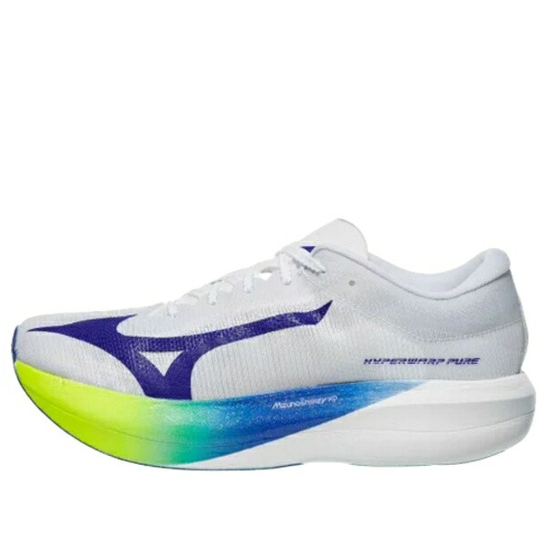 Mizuno ミズノ メンズ スニーカー  【Mizuno Hyperwarp Pure \u0027White Blue Yellow\u0027 J1GC267001】  大きさ US_11(29.0糎)