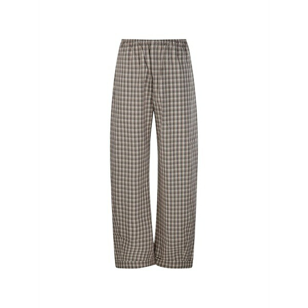 ナヌーシュカ レディース カジュアルパンツ ボトムス Yayoi check trousers Neutrals|asty