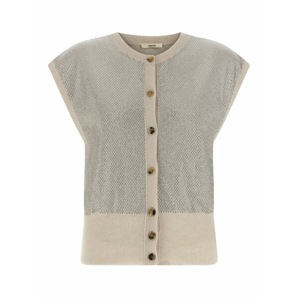 ご機嫌冷やりとした レディース ジレー アウター Kirby vest Neutrals