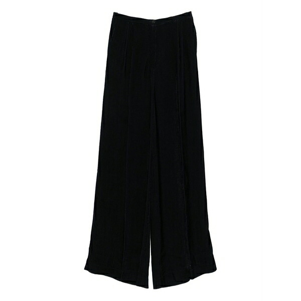フォルテ フォルテ レディース カジュアルパンツ ボトムス Pleated wide-leg trousers Blue｜asty