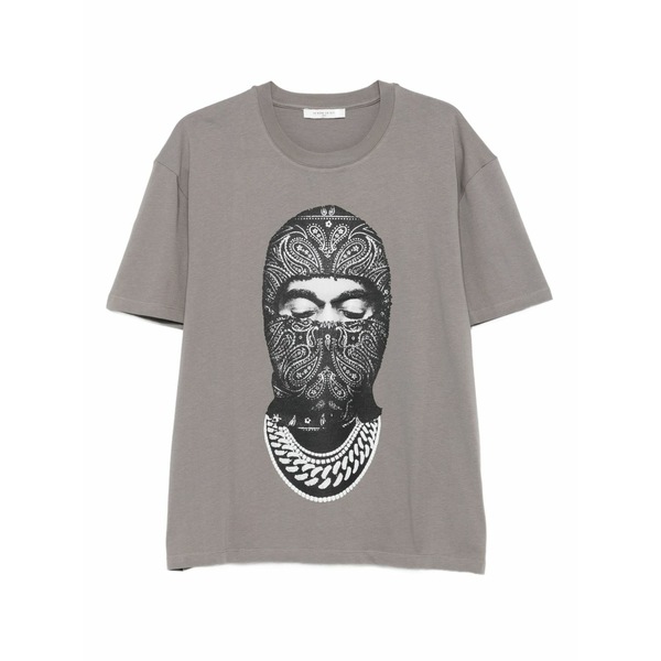 インノミネイト メンズ Tシャツ トップス Graphic-print t-shirt Grey|asty