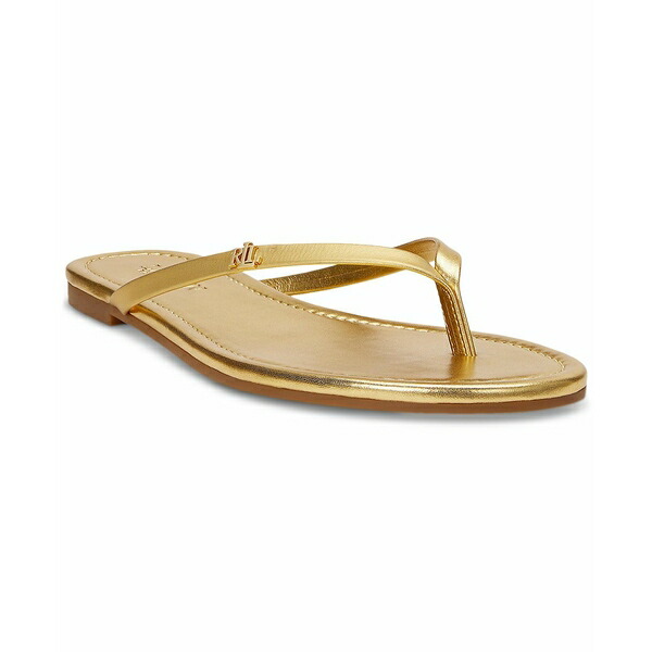 LAUREN RALPH*エレガントな足元*上品*フラット*トングサンダル LAUREN RALPH LAUREN ELLINGTON LEATHER SANDAL | ソング