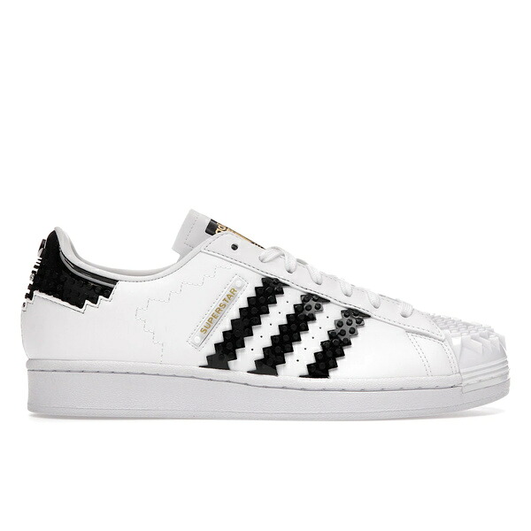 adidas アディダス メンズ スニーカー  【adidas Superstar LEGO White Black】  大きさ US_12.5(30.5糎) Cloud White/Core Black/Core Black