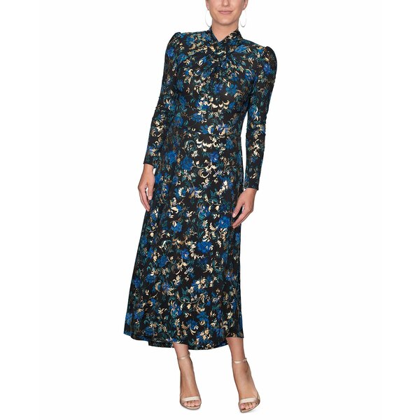 76%OFF!】 Peony Womens Yellow Floral Long Summer Midi Dress 10