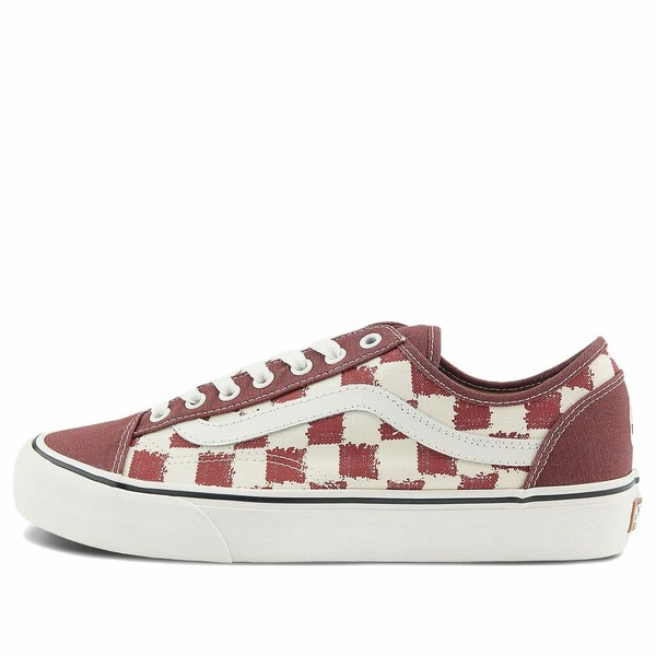 Vans バンズ メンズ スニーカー 【Vans Style 36 Decon VR3 空想科学小説 \u0027Check Red White\u0027 VN0007R2ZHG】  大きさ US_M_4