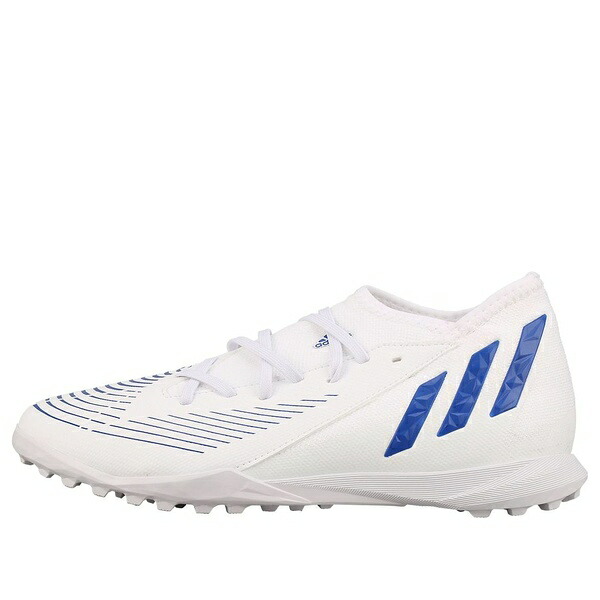 adidas アディダス メンズ スニーカー 【adidas Predator Edge.3 TF \u0027White Hi-Res Blue\u0027 GZ2896】  大きさ US_10.5(28.5糎)