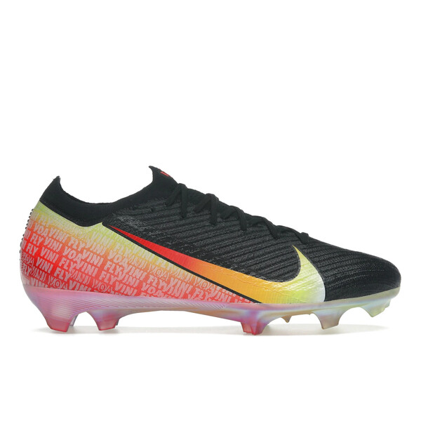 Nike ナイキ メンズ スニーカー  【Nike Zoom Mercurial Vapor 16 Elite FG Vini Jr. Vini Fly】  大いさ US_M_4.5 Black/Green Spark/Soar/Dynamic Yellow 靴-メンズ靴-スニーカー