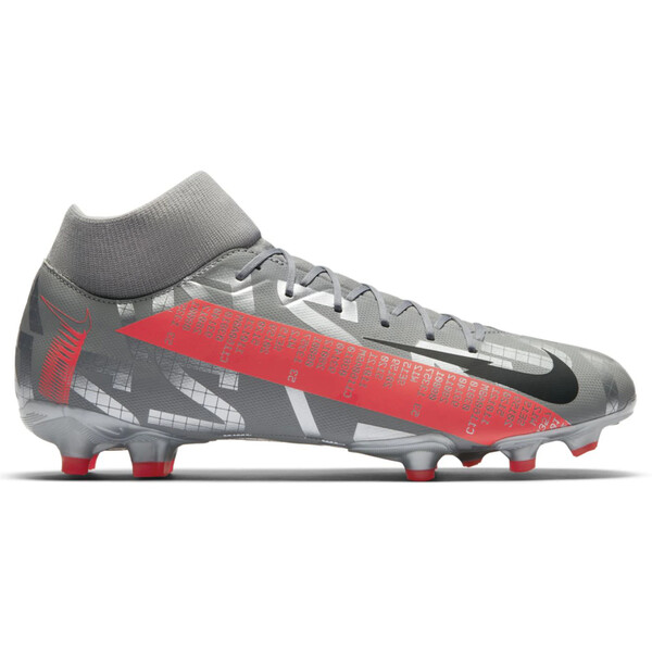 Nike ナイキ メンズ スニーカー  【Nike Mercurial Superfly 7 Academy MG Metallic Grey Crimson】  サイズ US_10(28.0cm) Metallic Bomber Grey/Particle Grey/Laser Crimson/Black