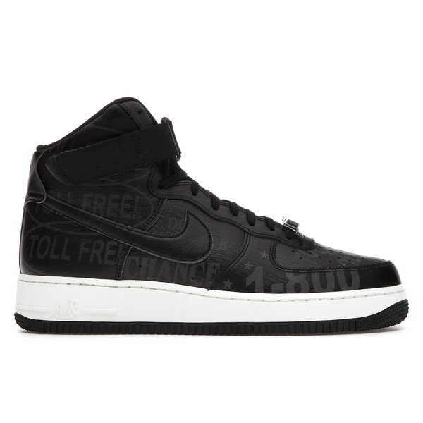 Nike ナイキ メンズ スニーカー  【Nike Air Force 1 High Toll Free】  大きさ US_10.5(28.5糎) Black/Black-Sail-Vast Grey