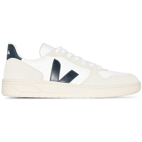 Veja ヴェジャ メンズ スニーカー  【Veja V-10 B-Mesh White Nautico】  大きさ EU_35(20.0糎) White/Nautico