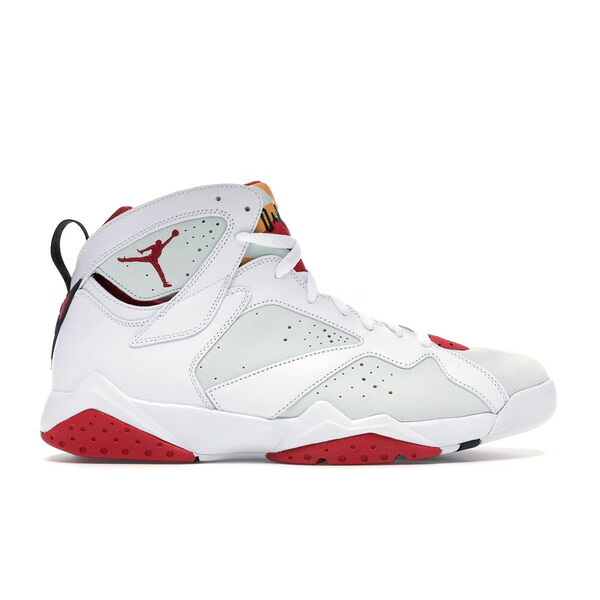 Jordan ジョーダン メンズ スニーカー  【Jordan 7 Retro Hare (2015)】  大きさ US_12(30.0糎) White/True Red-Light Silver-Tourmaline