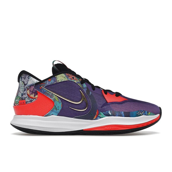 Nike ナイキ メンズ スニーカー 【Nike Kyrie 5 Jewell Loyd Mural】 サイズ US_10(28.0cm) Black/Metallic Gold/Action Grape-Bright Crimson｜asty