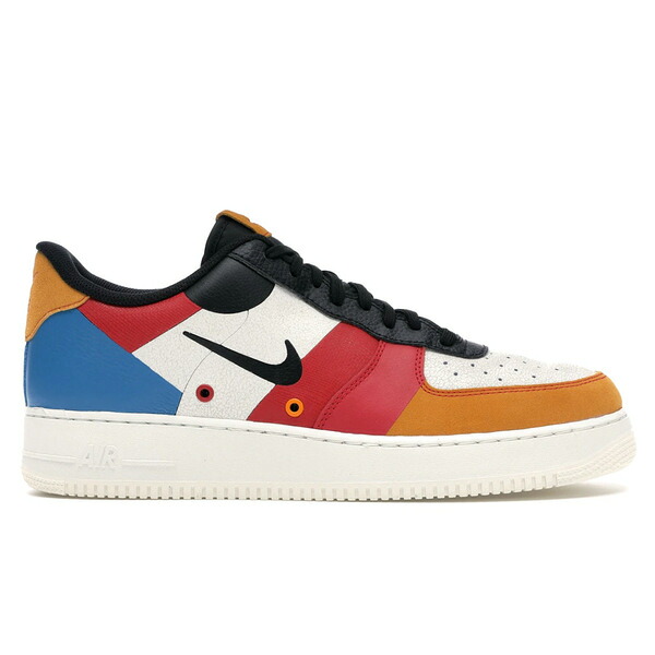 Nike ナイキ メンズ スニーカー 【Nike Air Force 1 Low Sail Amber Rise】 サイズ US_M_4.5 Sail/Imperial Blue-Amber Rise-Black|asty