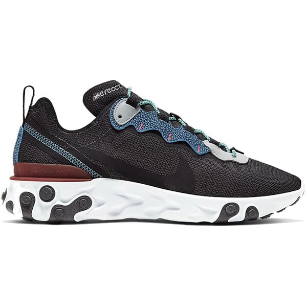 Nike ナイキ メンズ スニーカー  【Nike React Element 55 SE Anthracite】  大きさ US_10(28.0糎) Anthracite/Pure Platinum-University Red-Blue Fury
