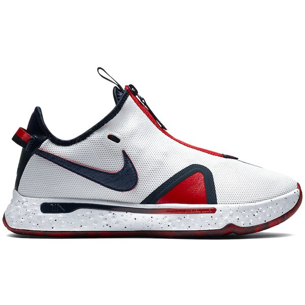 Nike ナイキ メンズ スニーカー 【Nike PG4 USA (2021)】 サイズ US_7.5(25.5cm) White/Red/Blue|asty