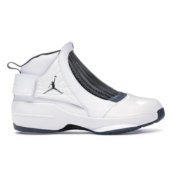 Jordan ジョーダン メンズ スニーカー  【Jordan 19 Retro White Flint Grey】  大きさ US_11.5(29.5糎) White/Chrome-Flint Grey