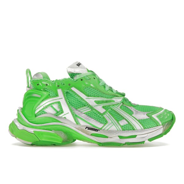 Balenciaga バレンシアガ メンズ スニーカー  【Balenciaga Runner Fluo Green】  大きさ US_M_13 Green/White