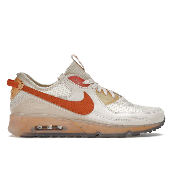 Nike ナイキ メンズ スニーカー  【Nike Air Max 90 Terrascape Fuel Orange】  大きさ US_8.5(26.5糎) Pearl White/Hot Curry-Fuel Orange