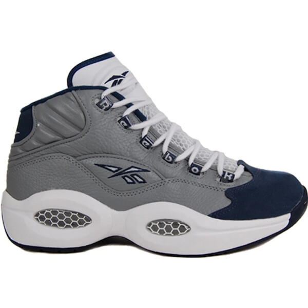 Reebok リーボック メンズ スニーカー  【Reebok Question Mid Georgetown】  サイズ US_12(30.0cm) Flat Grey/Athletic Navy/White